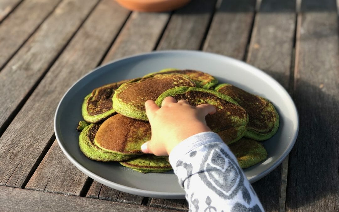Easy Green Pancakes! Burleigh to Byron Kids