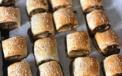 The EASIEST sausage rolls ever!